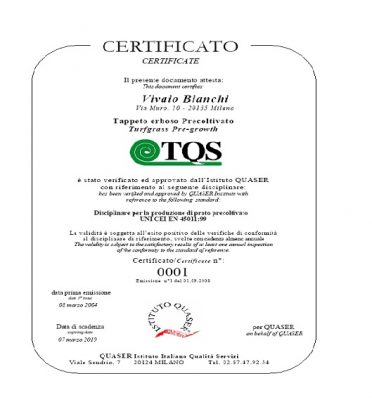 Certificazione ISO 45011:99